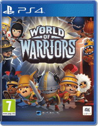 World of Warriors PAL Playstation 4  box art